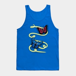 Butterfly glow Tank Top